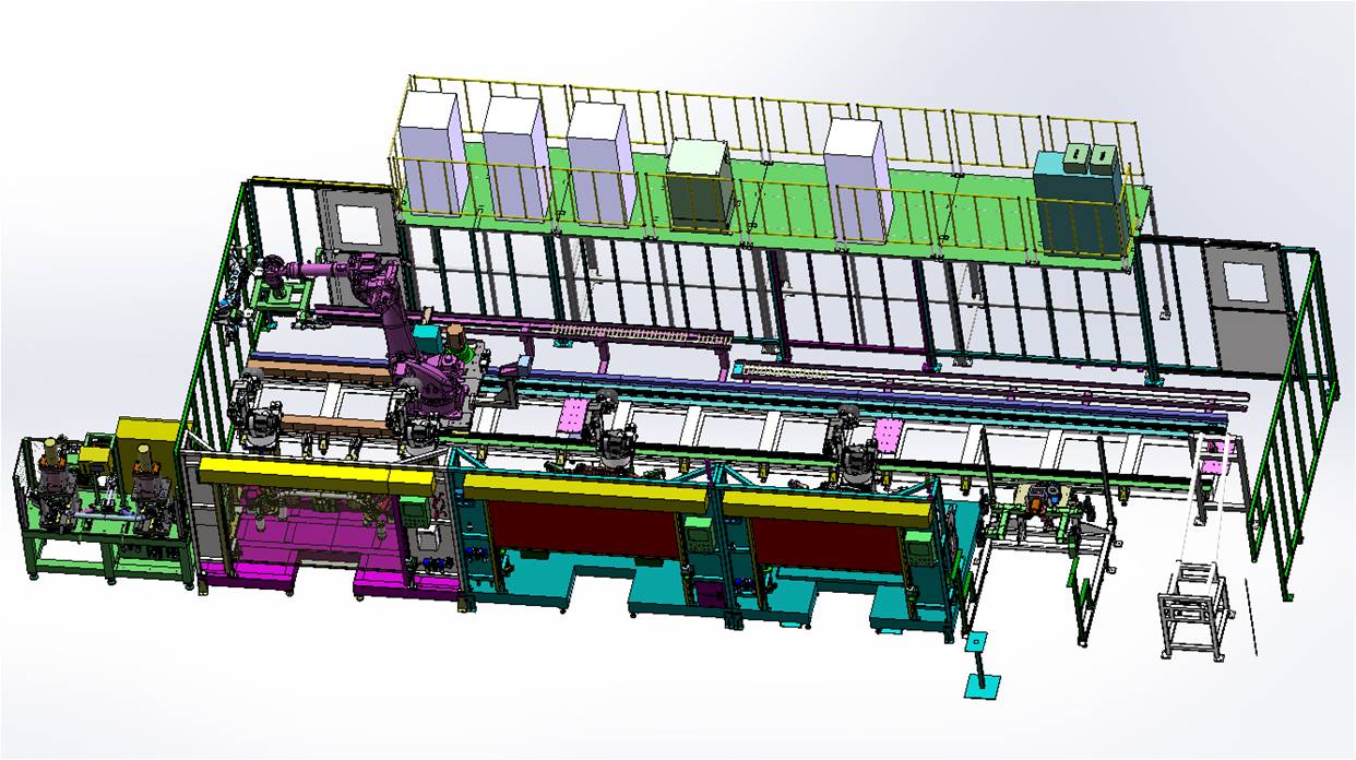 汽車后懸焊接生產(chǎn)線