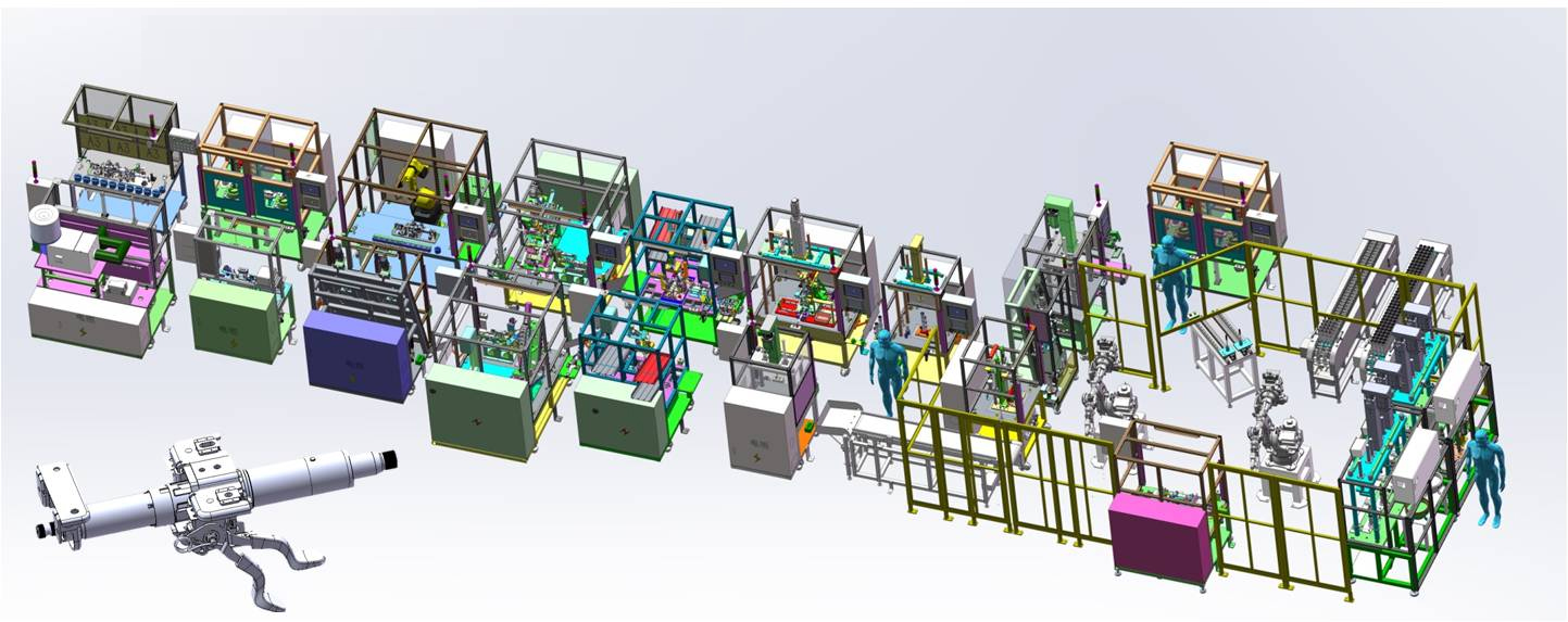 汽車電調管柱生產(chǎn)線