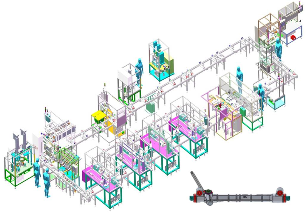 轉向器MS全自動生產(chǎn)線
